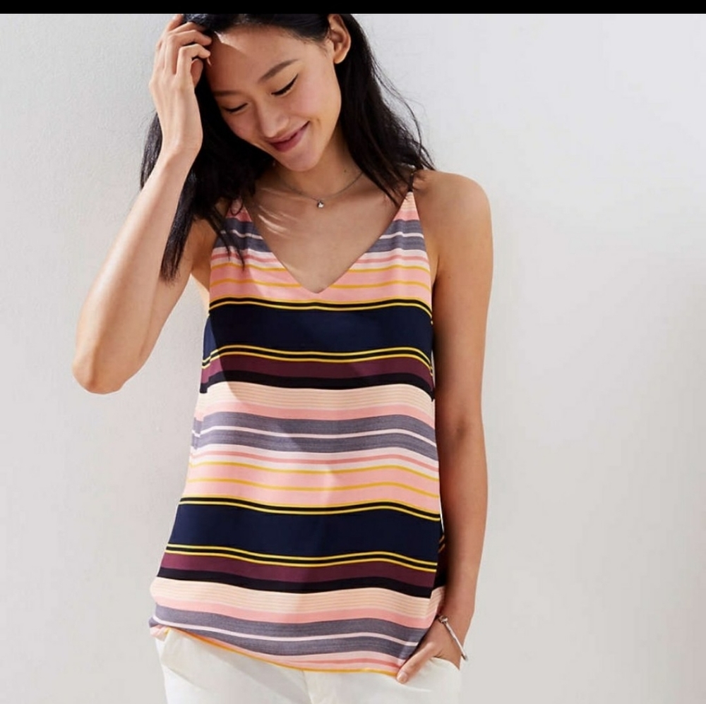 LOFT Striped Cami